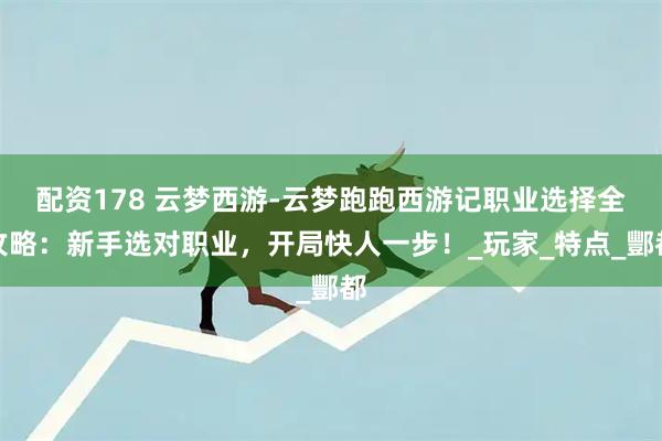 配资178 云梦西游-云梦跑跑西游记职业选择全攻略：新手选对职业，开局快人一步！_玩家_特点_酆都