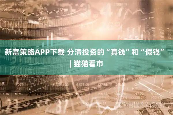 新富策略APP下载 分清投资的“真钱”和“假钱” | 猫猫看市